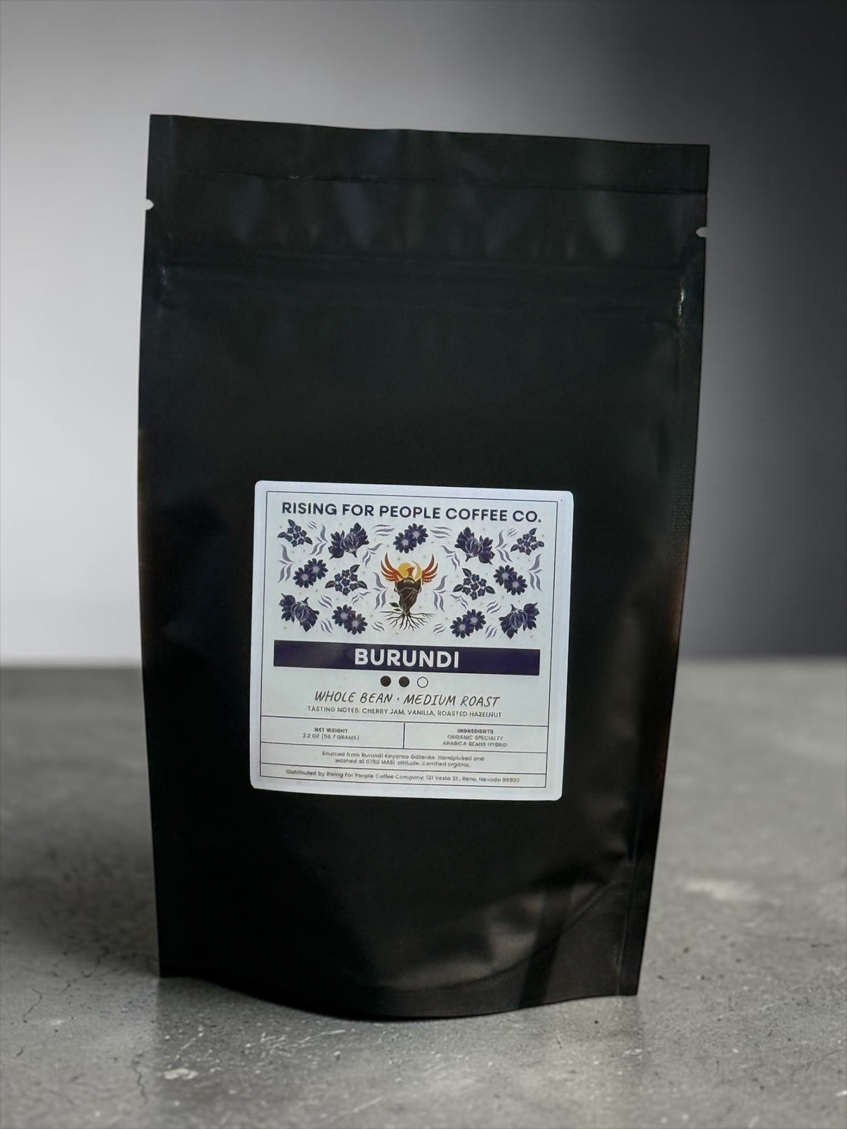 Burundi — Whole Bean, Medium Roast Coffee