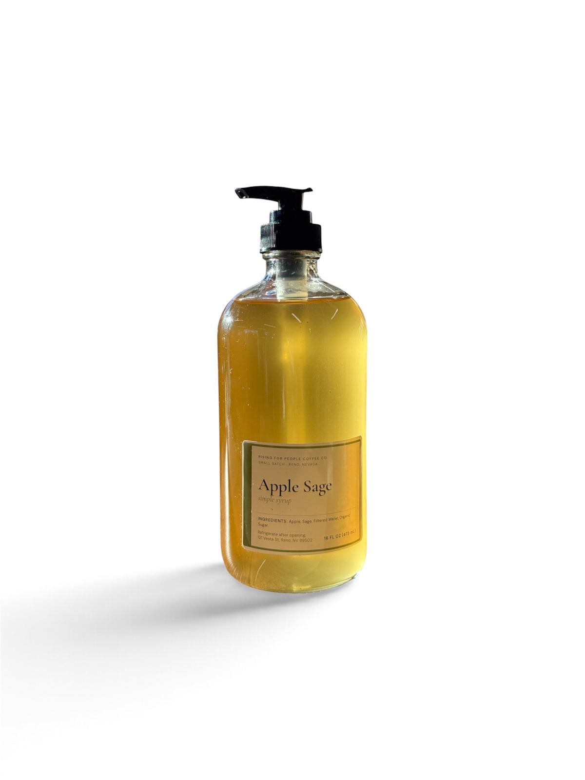16oz Apple Sage Simple Syrup