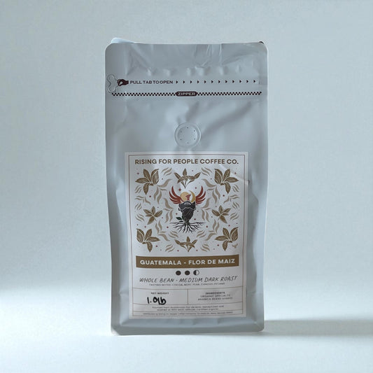 Guatemala Medium Dark Roast Coffee Beans | Rising For People — medium-dark roast — Rising For People Coffee, Reno NV