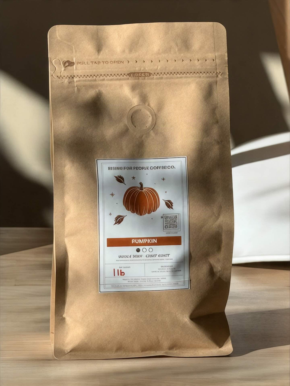Pumpkin Coffee Beans - Light Roast