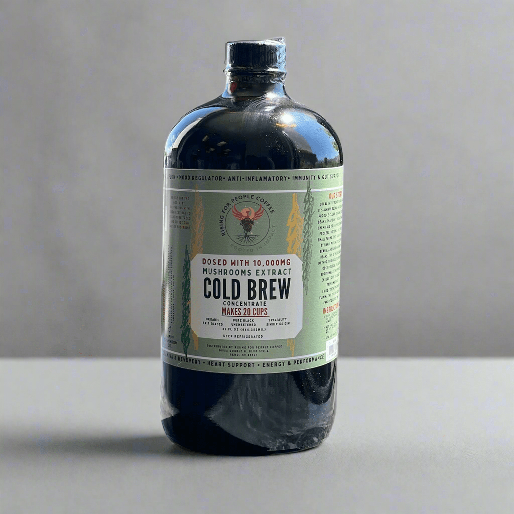 Why Happy Mushroom Cold Brew Transforms Your Coffee Ritual - Rising For People Coffee Co.