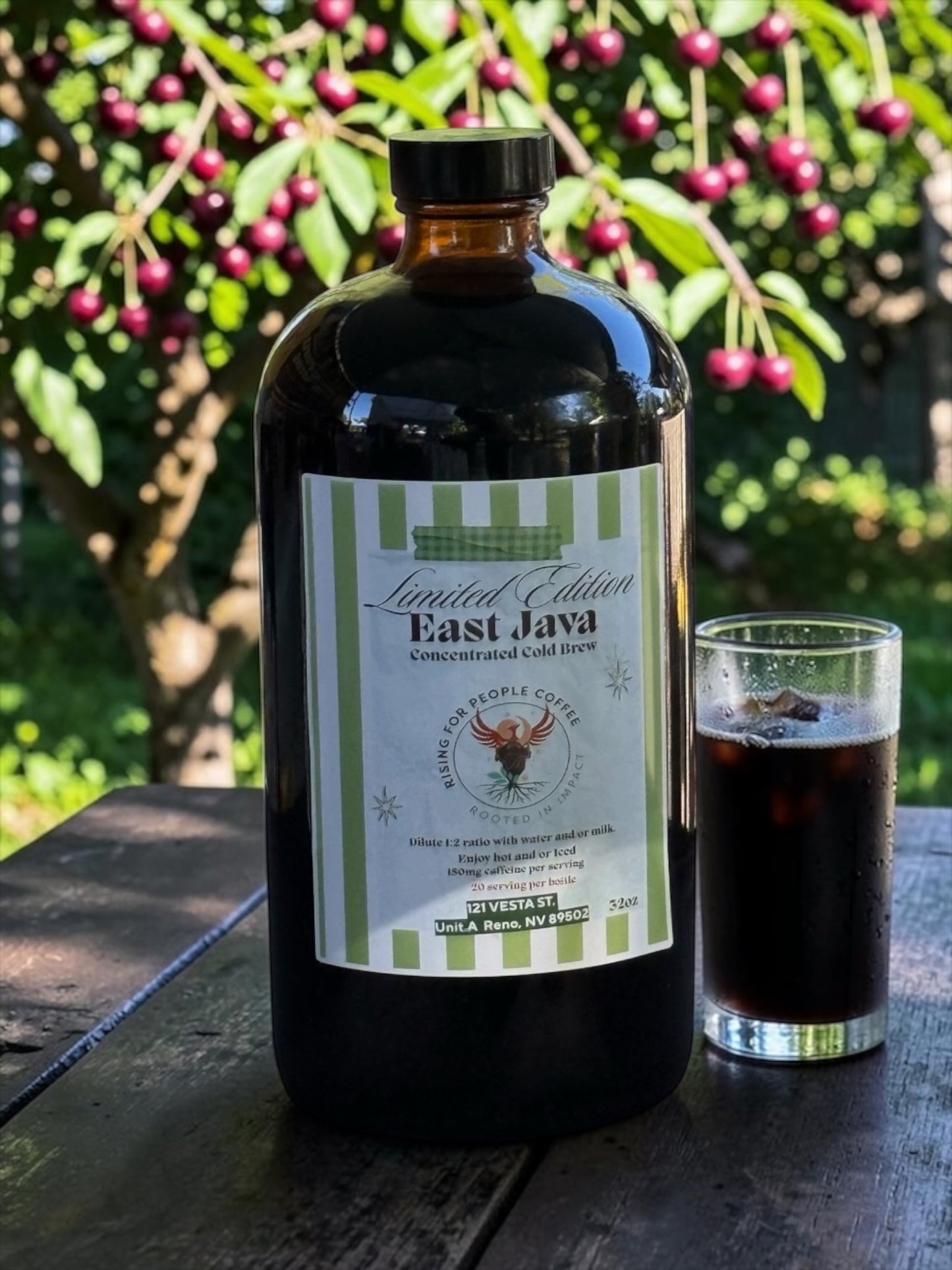 32oz Specialty East Java Cold Brew Coffee Concentrate