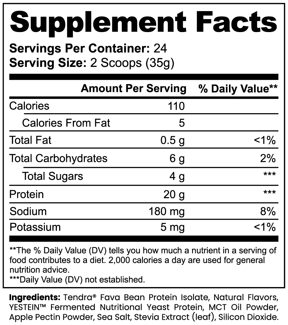 Plant Protein (Vanilla) — Rising For People Coffee, Reno NV — image 5
