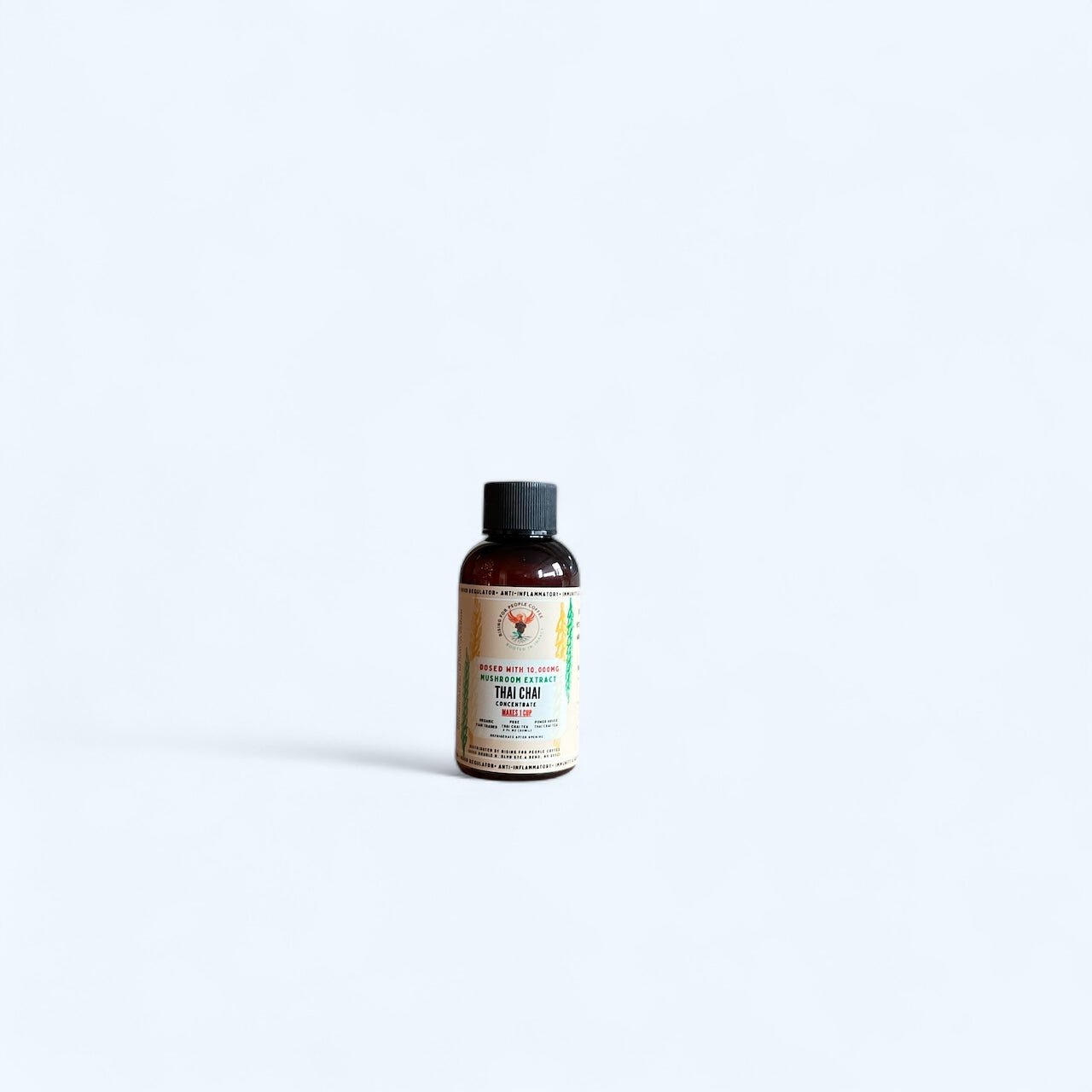 2oz Travel Thai Chai Tea Concentrate — Rising For People Coffee, Reno NV — image 3