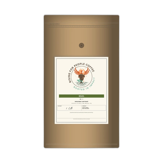 Brazil Santos The Nutty One — Light Roast Whole Bean Coffee