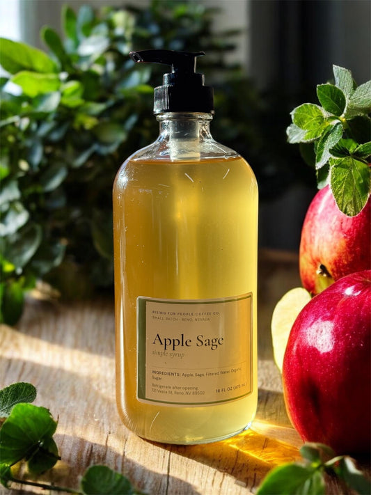 16oz Apple Sage Simple Syrup