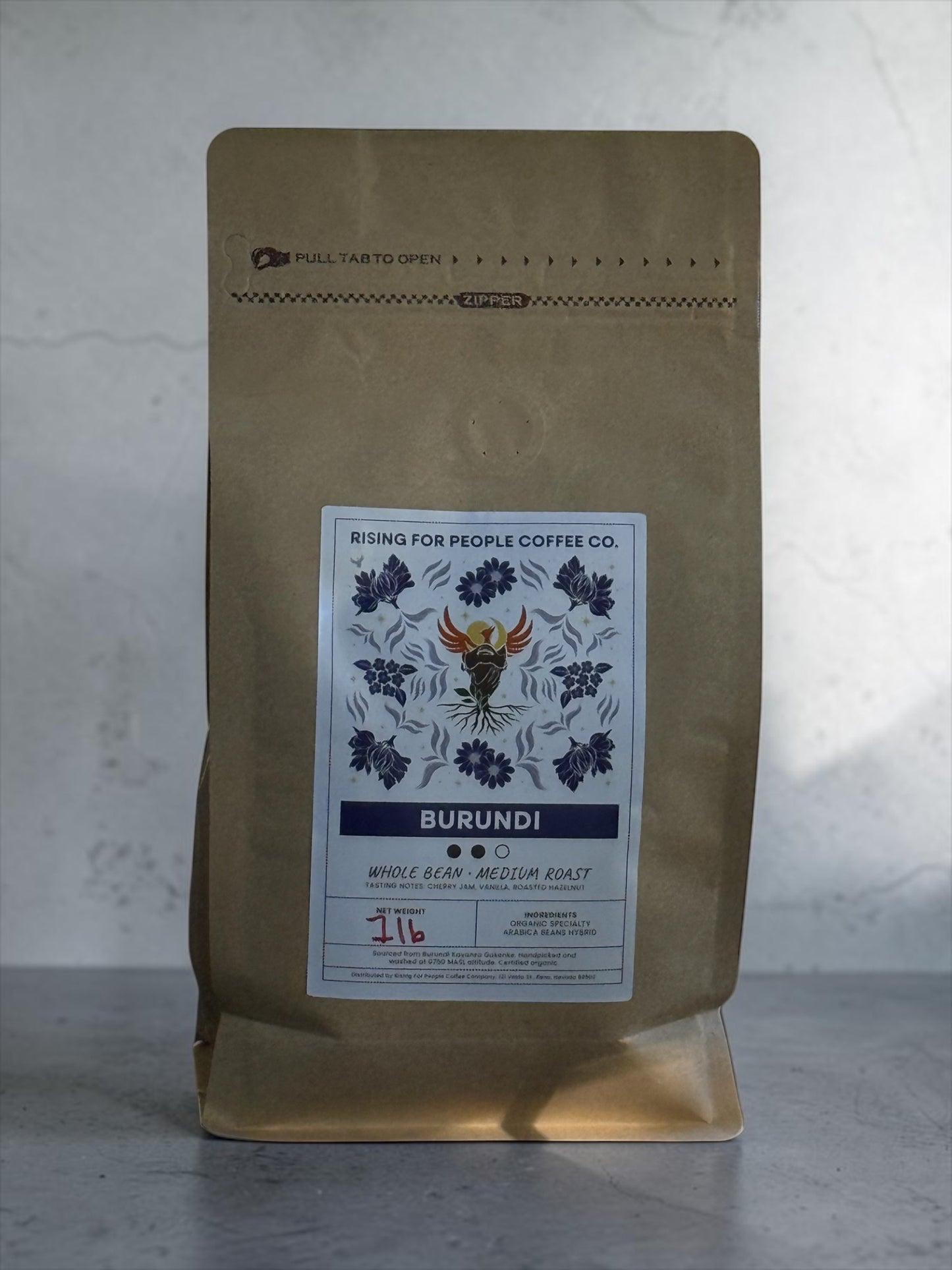Burundi — Whole Bean, Medium Roast