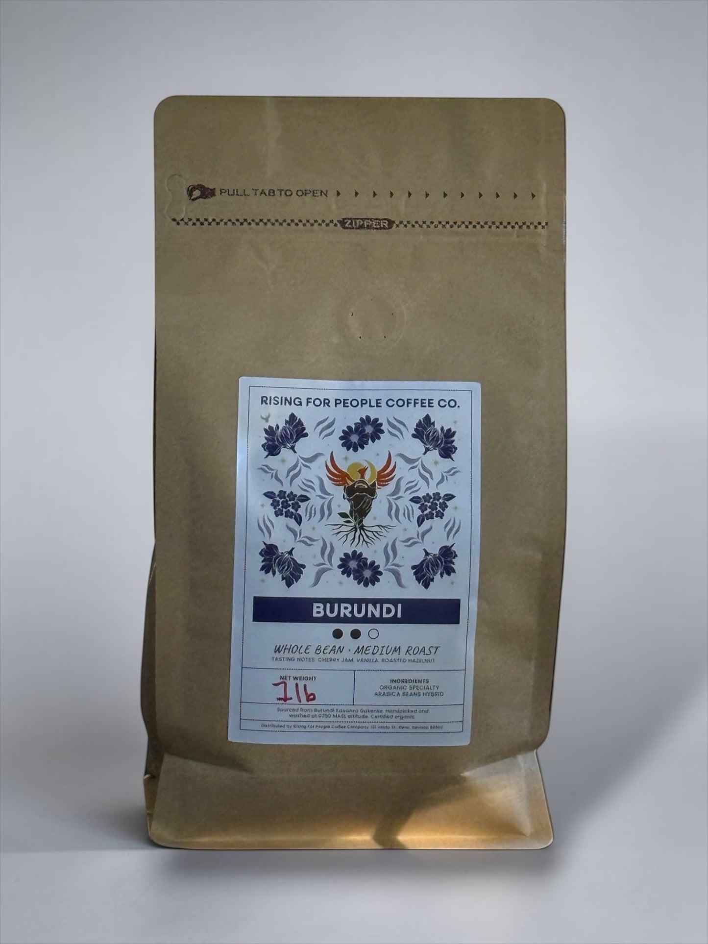 Burundi — Whole Bean, Medium Roast