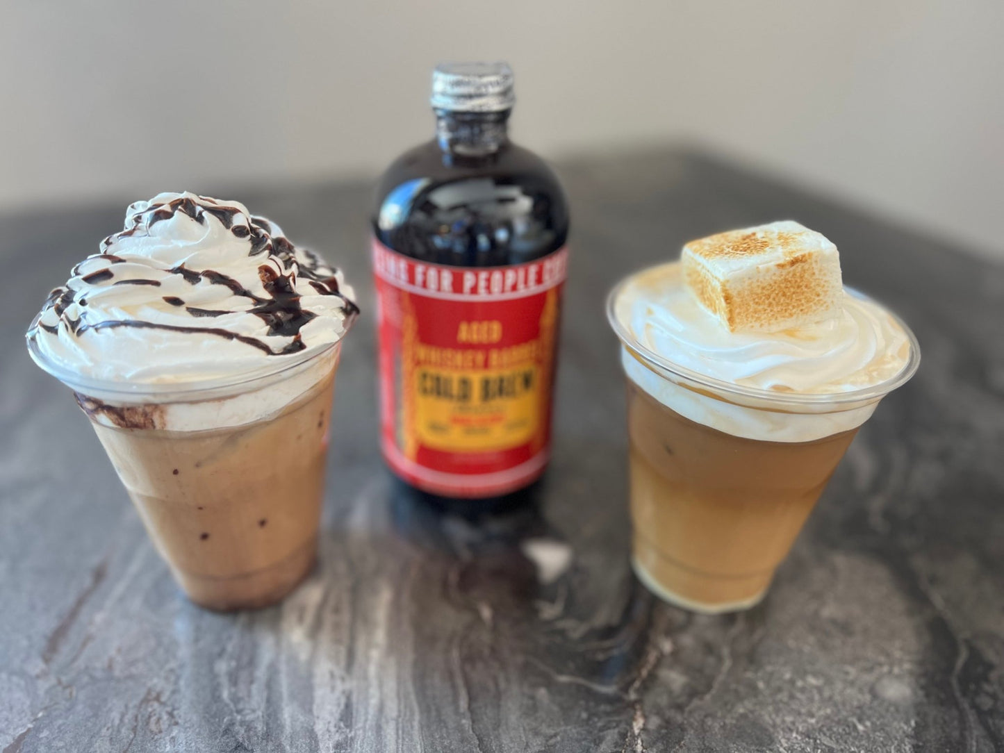 Aged Whiskey Barrel Concentrated Cold Brew Coffee — light roast — Rising For People Coffee, Reno NV — image 5