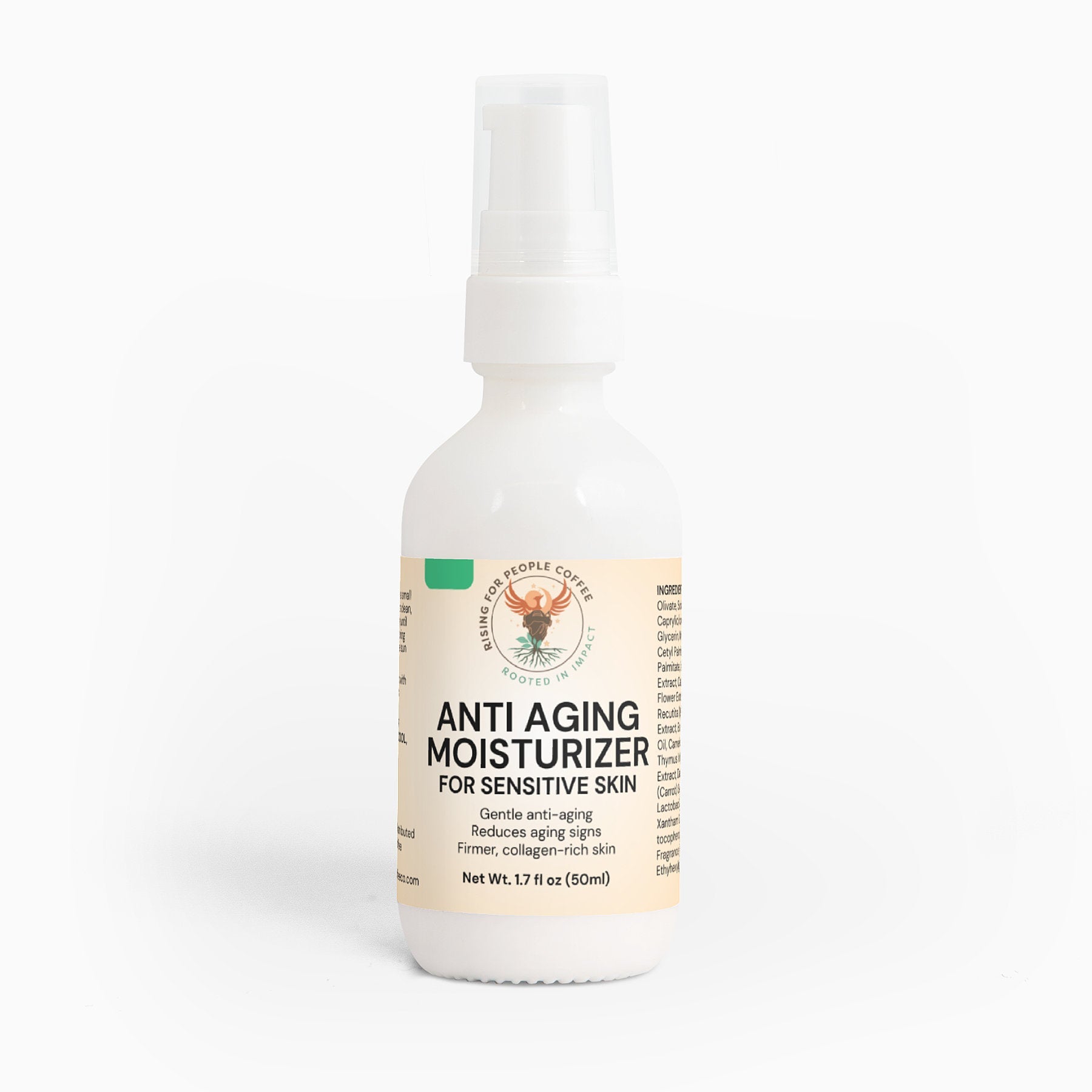 Anti Aging Moisturizer for Sensitive Skin — Rising For People Coffee, Reno NV — image 2