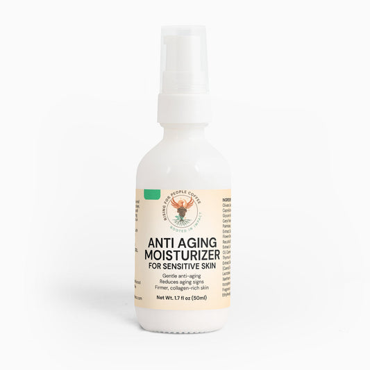 Anti Aging Moisturizer for Sensitive Skin — Rising For People Coffee, Reno NV — image 2