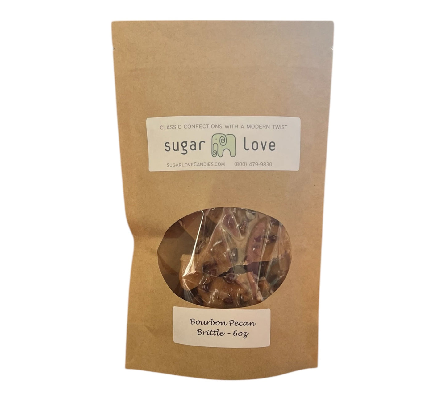 Bourbon Pecan Brittle- Sugar love — Rising For People Coffee, Reno NV — image 3
