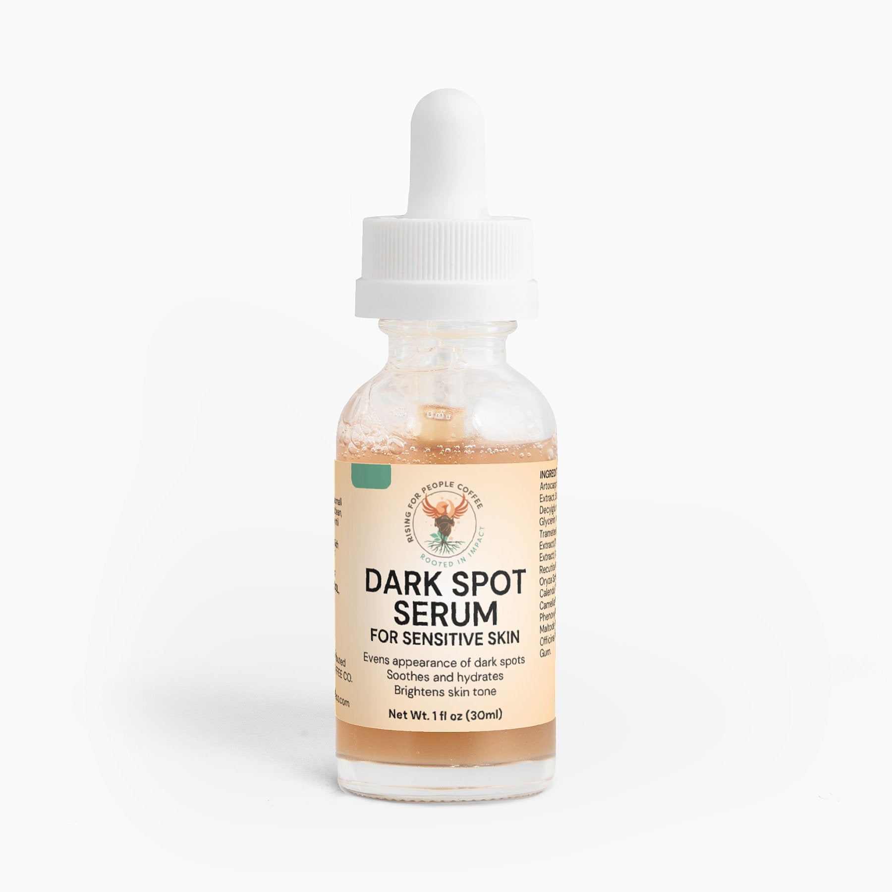 Dark Spot Serum for Sensitive Skin — dark roast — Rising For People Coffee, Reno NV — image 2