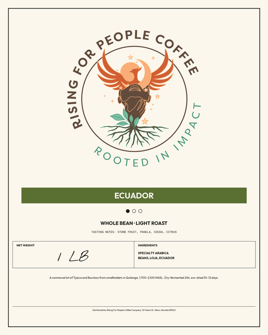 Ecuador Ecuador El Sauce — Rising For People Coffee, Reno NV — image 2