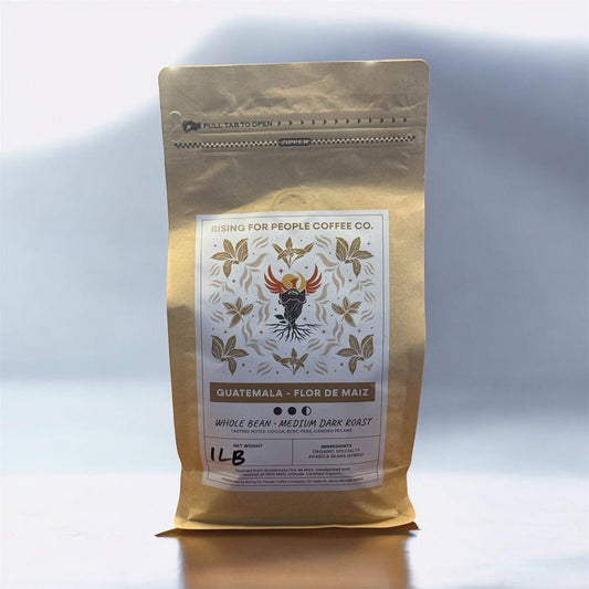 Guatemala Medium Dark Roast Coffee Beans | Rising For People — medium-dark roast — Rising For People Coffee, Reno NV — image 2