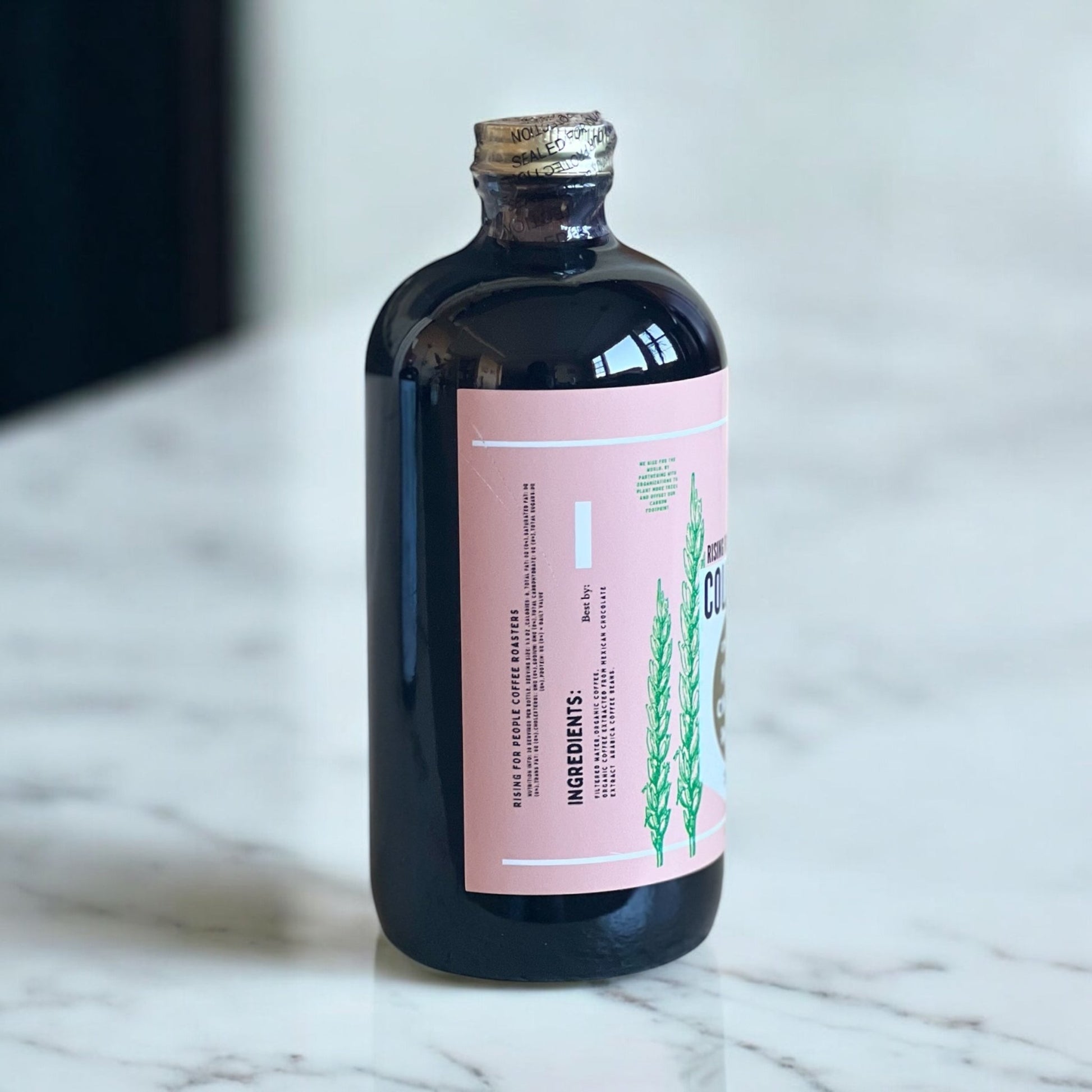 Limited Edition - Mexican Chocolate Cold Brew Concentrate Coffee — light roast — Rising For People Coffee, Reno NV — image 5