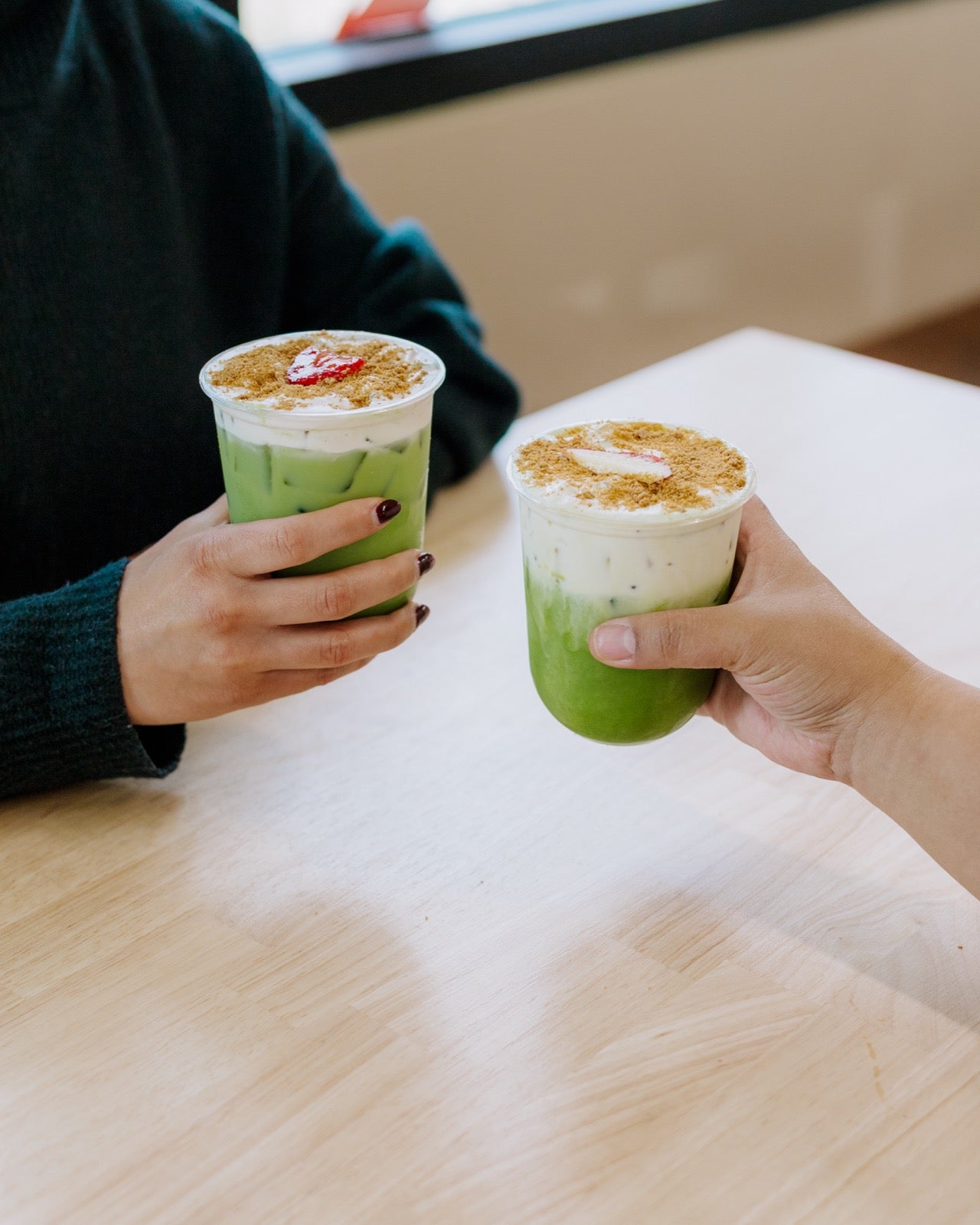 Iced specialty drinks cheers