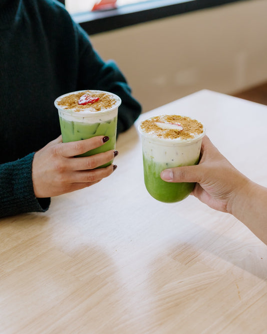 Iced specialty drinks cheers