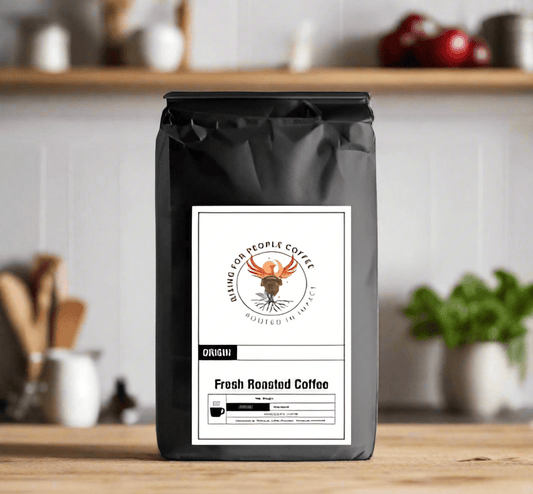 Nicaragua Coffee Roast — medium roast — Rising For People Coffee, Reno NV — image 2