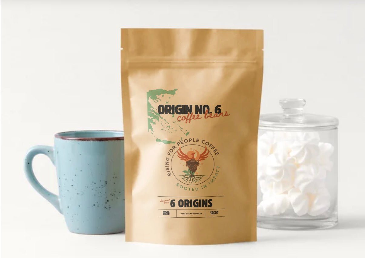 ORIGIN NO. 6 — dark roast — Rising For People Coffee, Reno NV