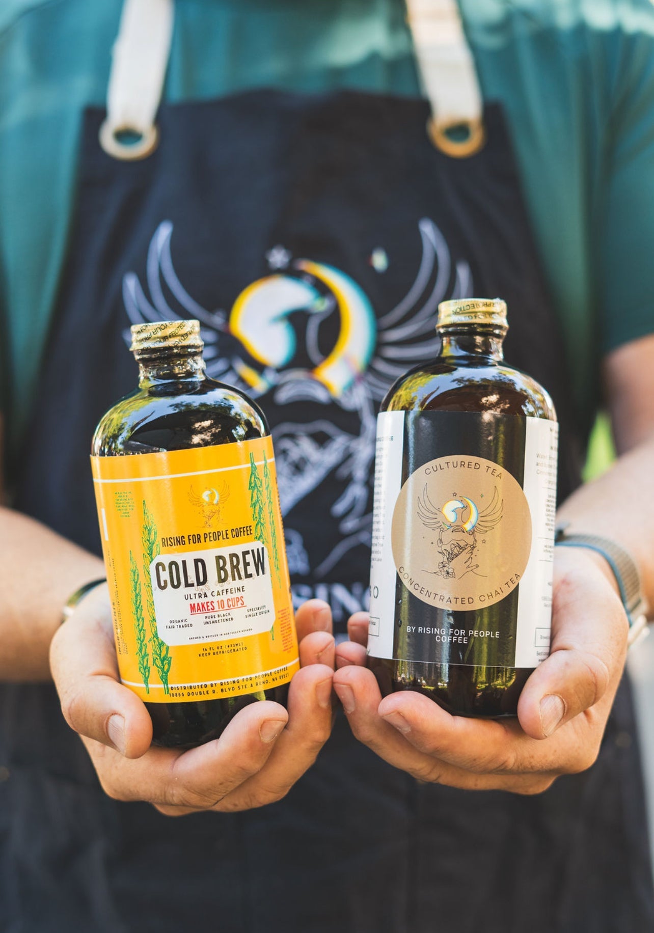 Original Concentrated Cold Brew Coffee — medium-dark roast — Rising For People Coffee, Reno NV — image 9