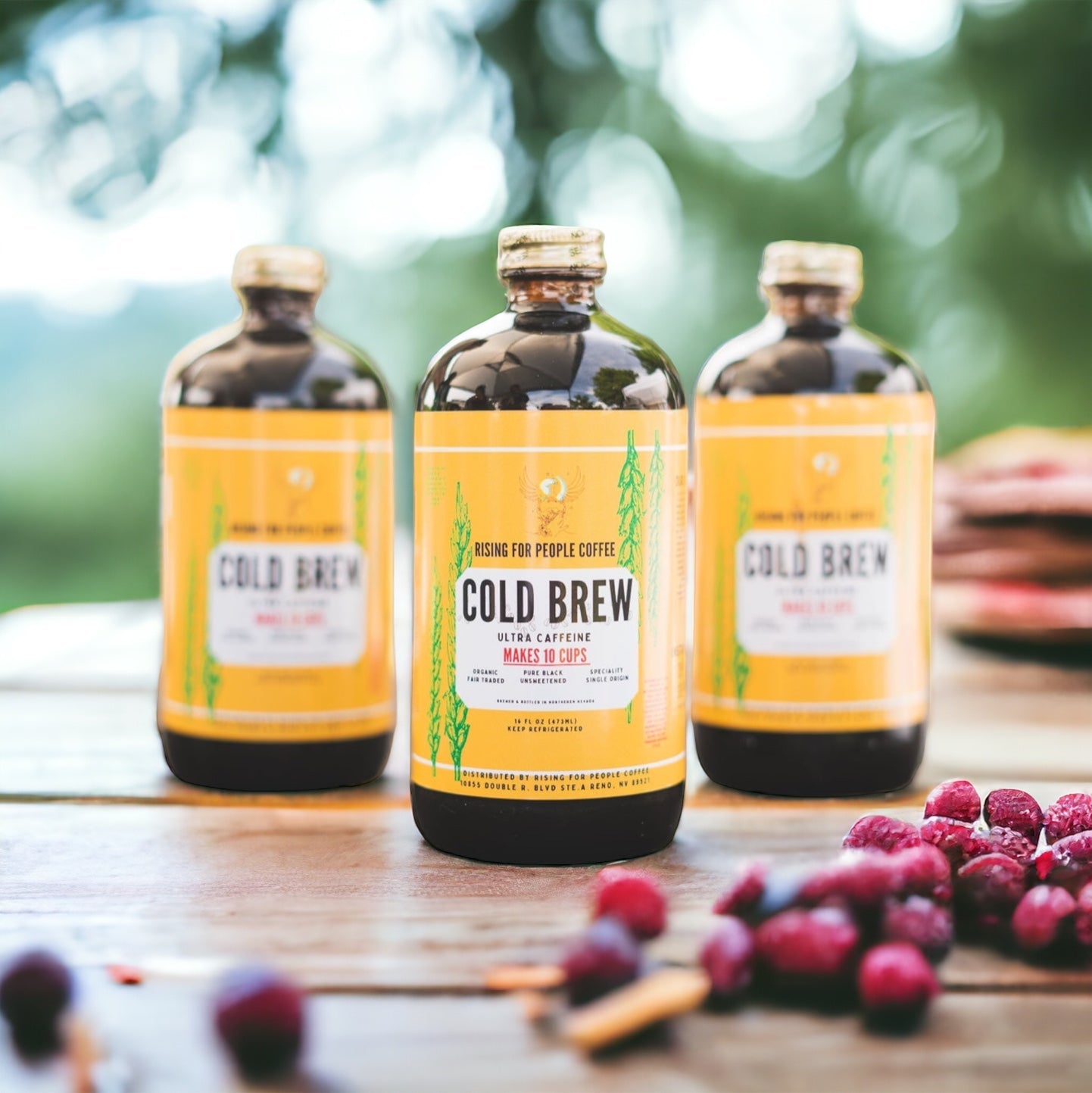 Original Concentrated Cold Brew Coffee — medium-dark roast — Rising For People Coffee, Reno NV — image 6