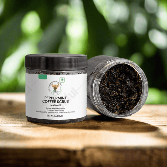 Peppermint Coffee Scrub — Rising For People Coffee, Reno NV