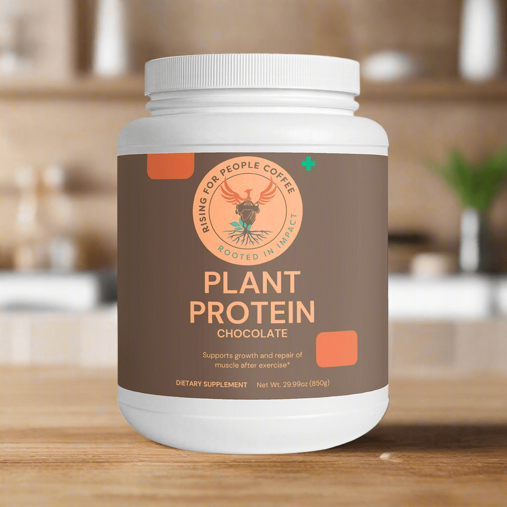 Plant Protein (Chocolate) — Rising For People Coffee, Reno NV — image 9