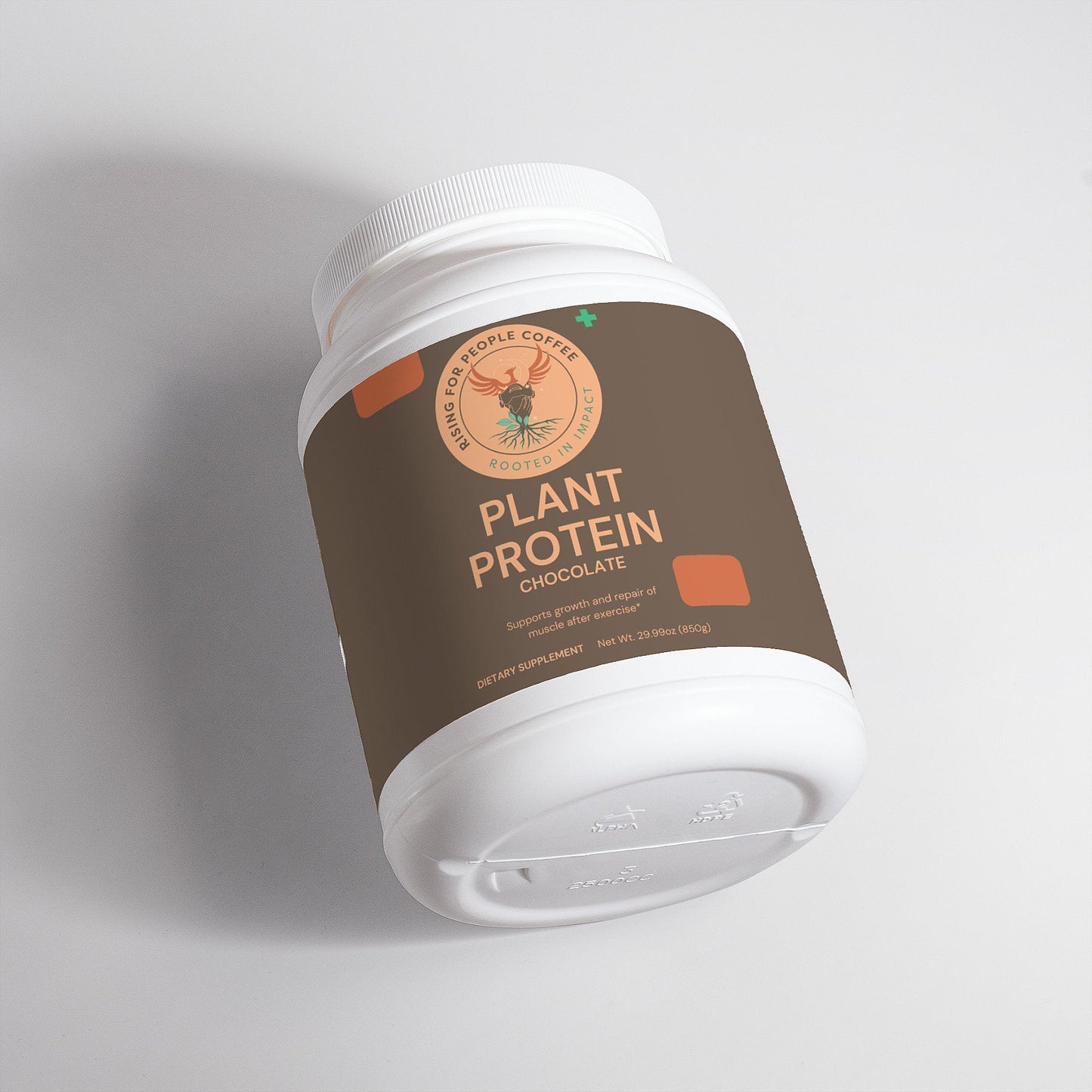 Plant Protein (Chocolate) — Rising For People Coffee, Reno NV — image 3