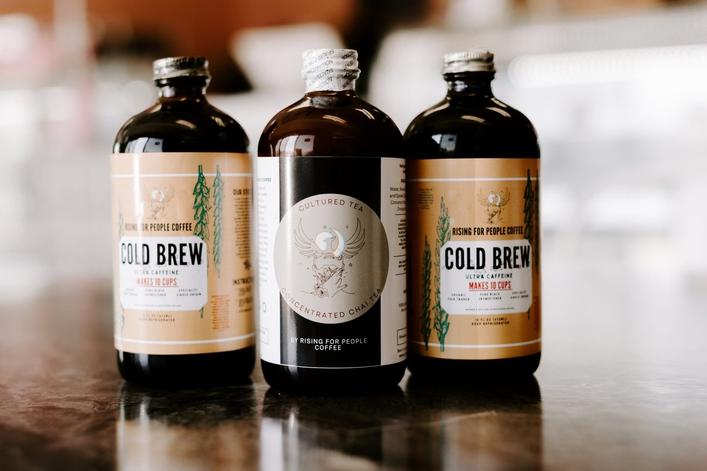 Thai Chai Tea Concentrate — Rising For People Coffee, Reno NV — image 2