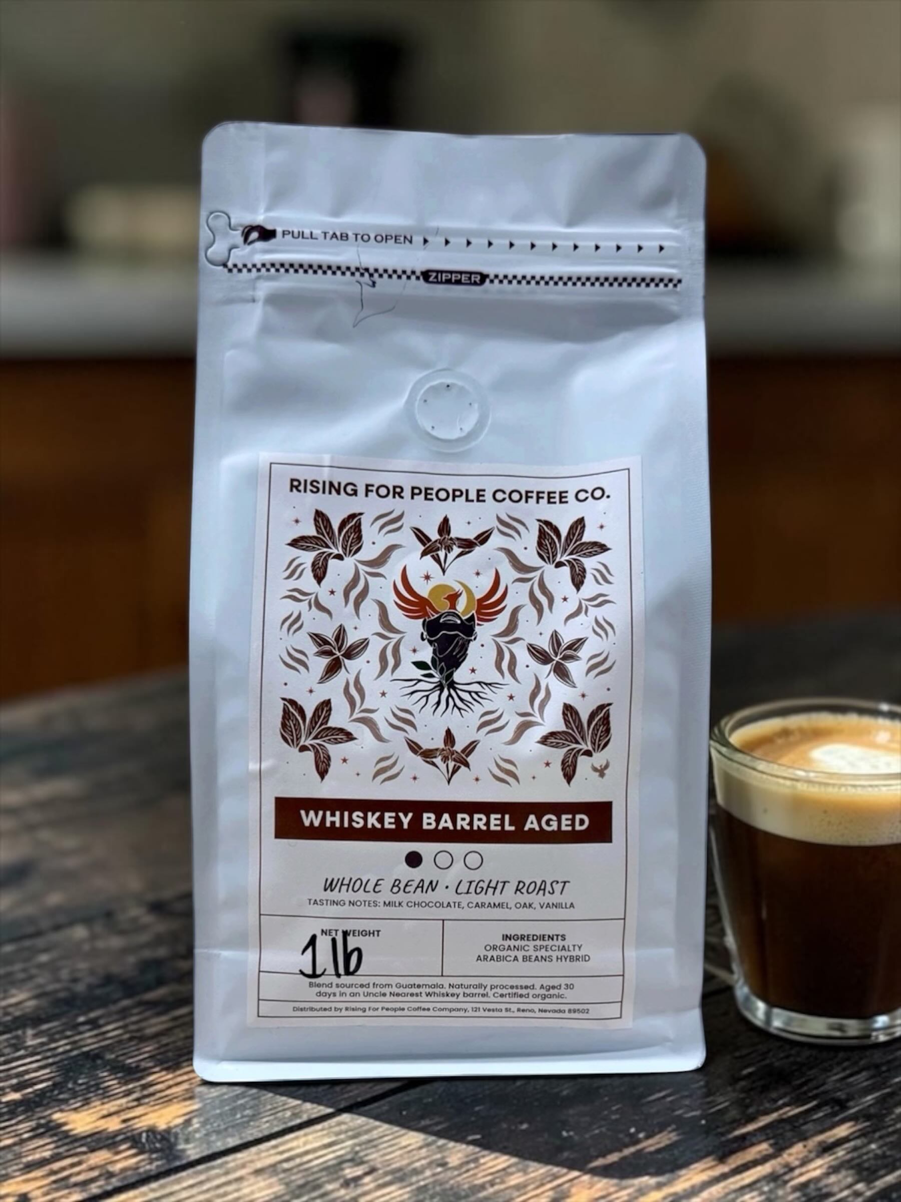 Aged Whiskey barrel Coffee Beans — Whole Bean Coffee